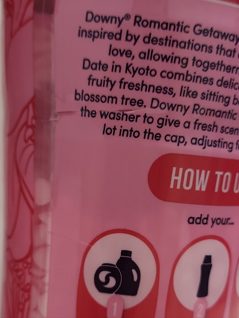 2 Downy Romantic Getaways Date in Kyoto Scent Booster Beads Limited 7.8 oz each - Picture 10 of 11